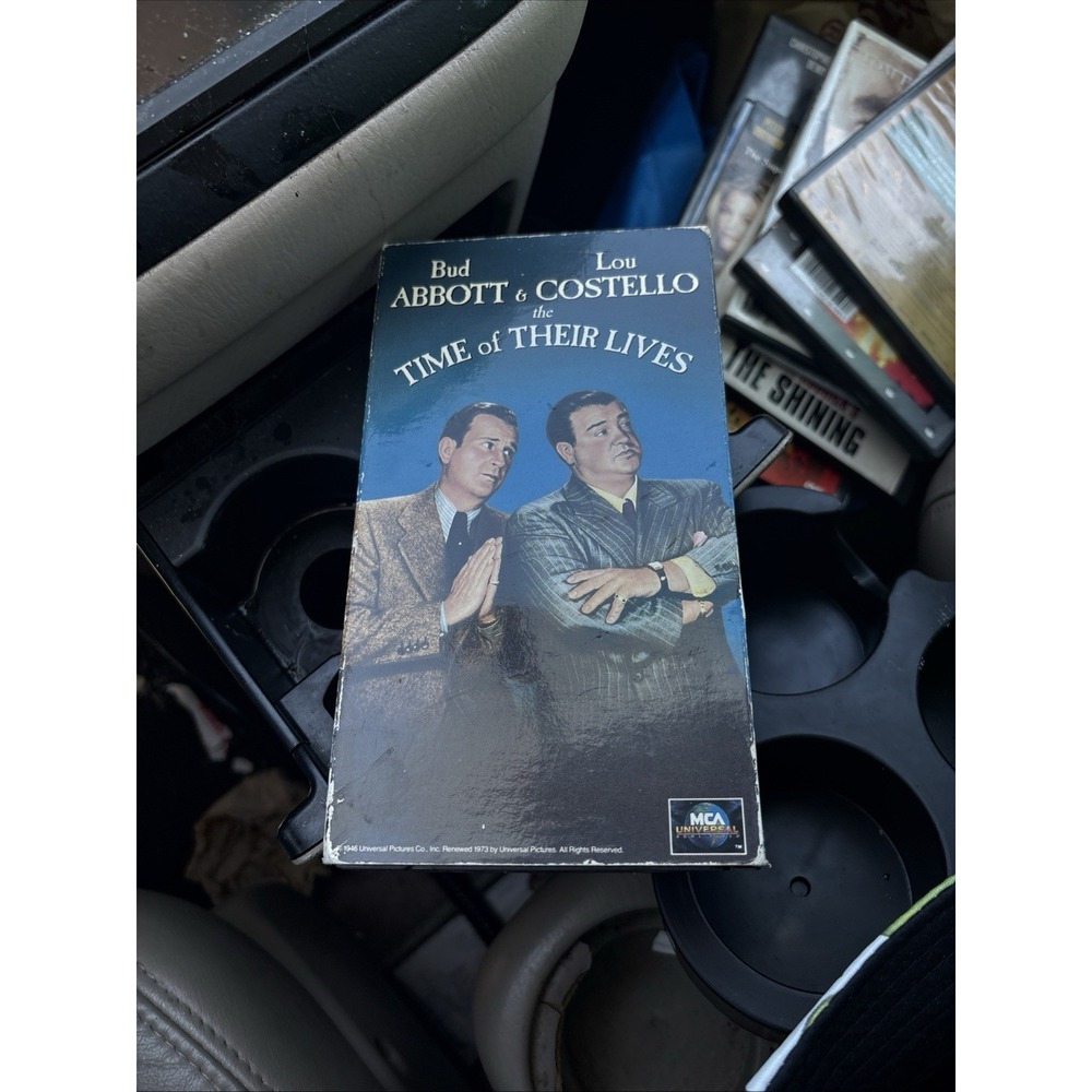 The Time Of Their Lives (VHS, 1946) Abbott Costello Horror Brand New Watermarks